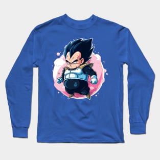 fat vegeta Long Sleeve T-Shirt